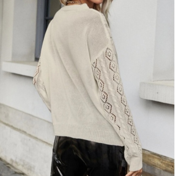 Boho lace sweater - Picture 7 of 16